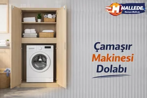 Çamaşır Makinesi Dolabı