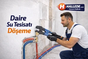 Daire Su Tesisatı Döşeme