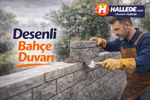 Desenli Bahçe Duvarı