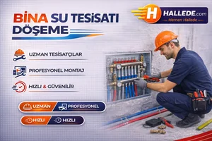 Bina Su Tesisatı Döşeme