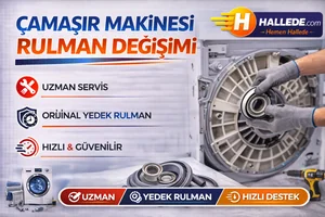 Çamaşır Makinesi Rulman Değişimi