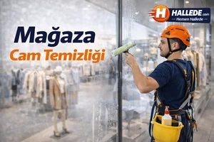 Mağaza Cam Temizliği