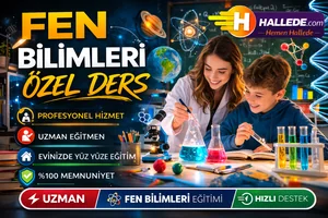 Fen Bilimleri Özel Ders