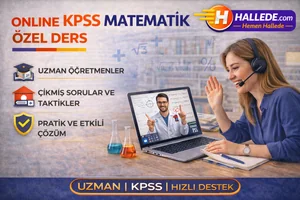 Online KPSS Matematik Özel Ders