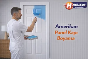 Amerikan Panel Kapı Boyama