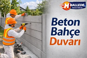 Beton Bahçe Duvarı
